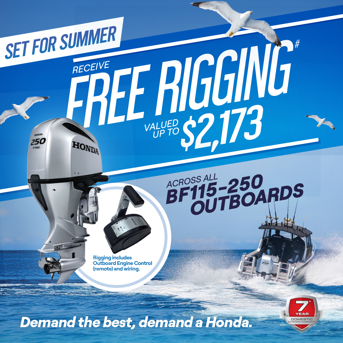 Honda promo free rigging banner